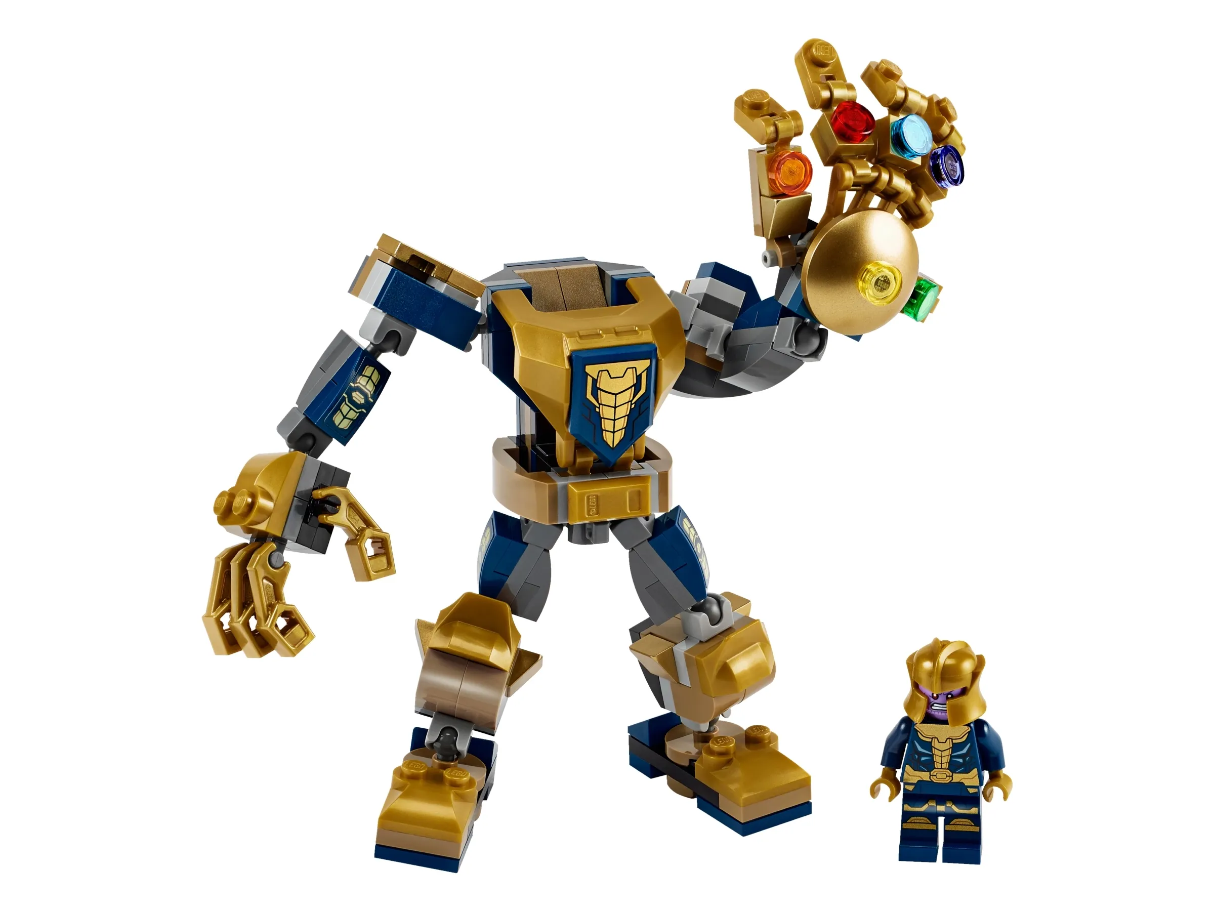 LEGO Avengers Thanos infinity gauntlet - pearl gold - Extra Extra