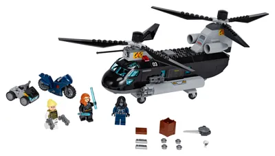 Marvel™ Black Widows Hubschrauber-Verfolgungsjagd