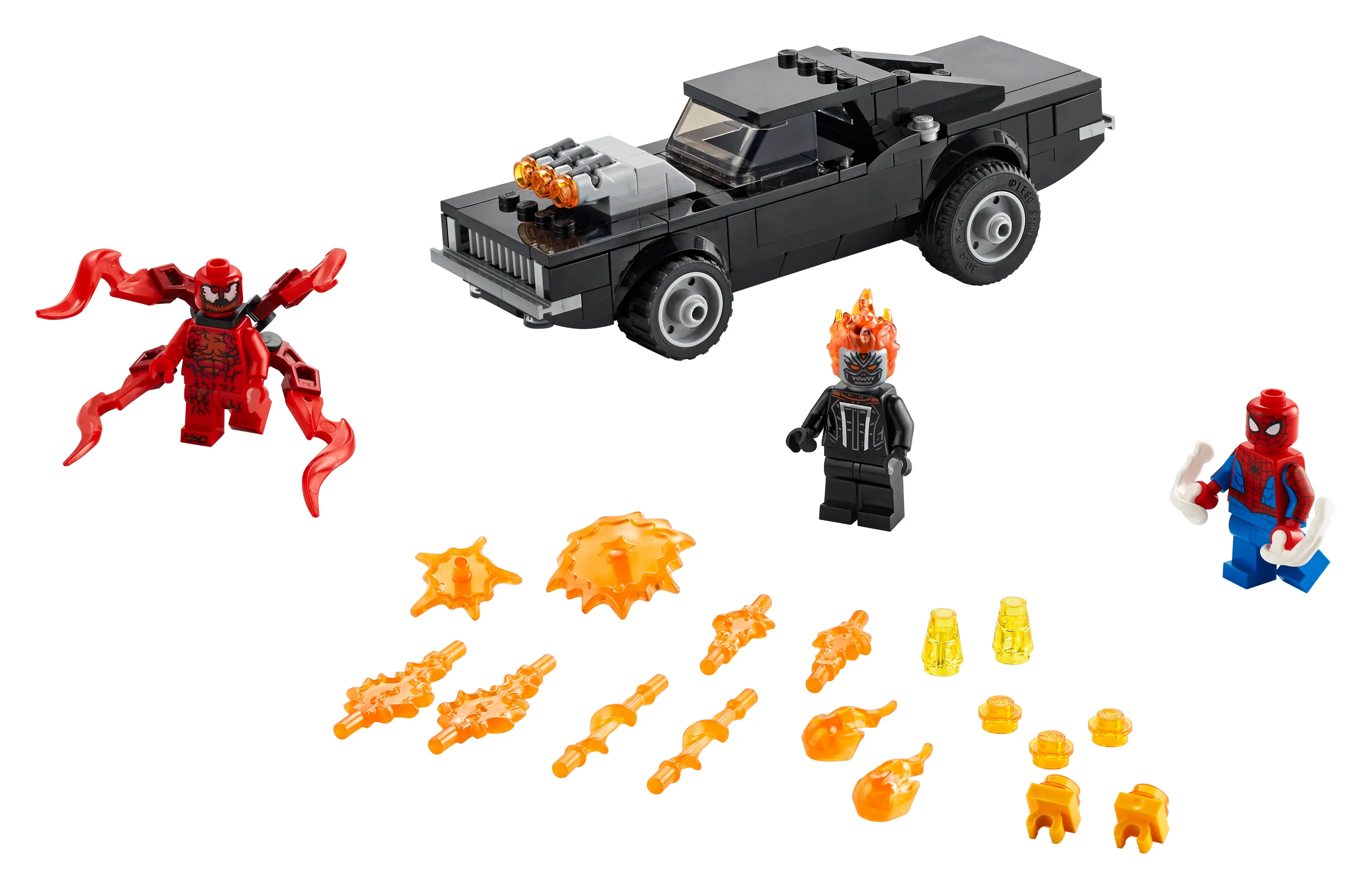 LEGO Spider Man and Ghost Rider vs. Carnage Set 76173