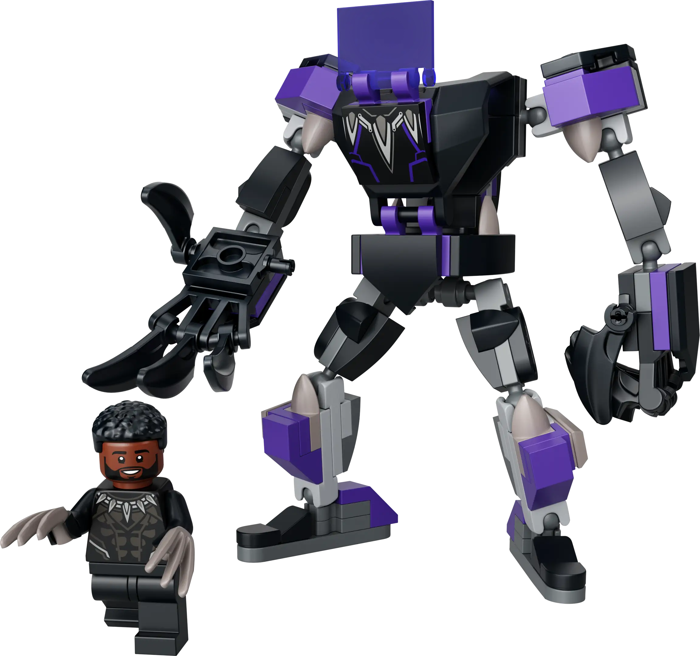 LEGO Marvel Black Panther Mech Armor Set 76204 SetDB