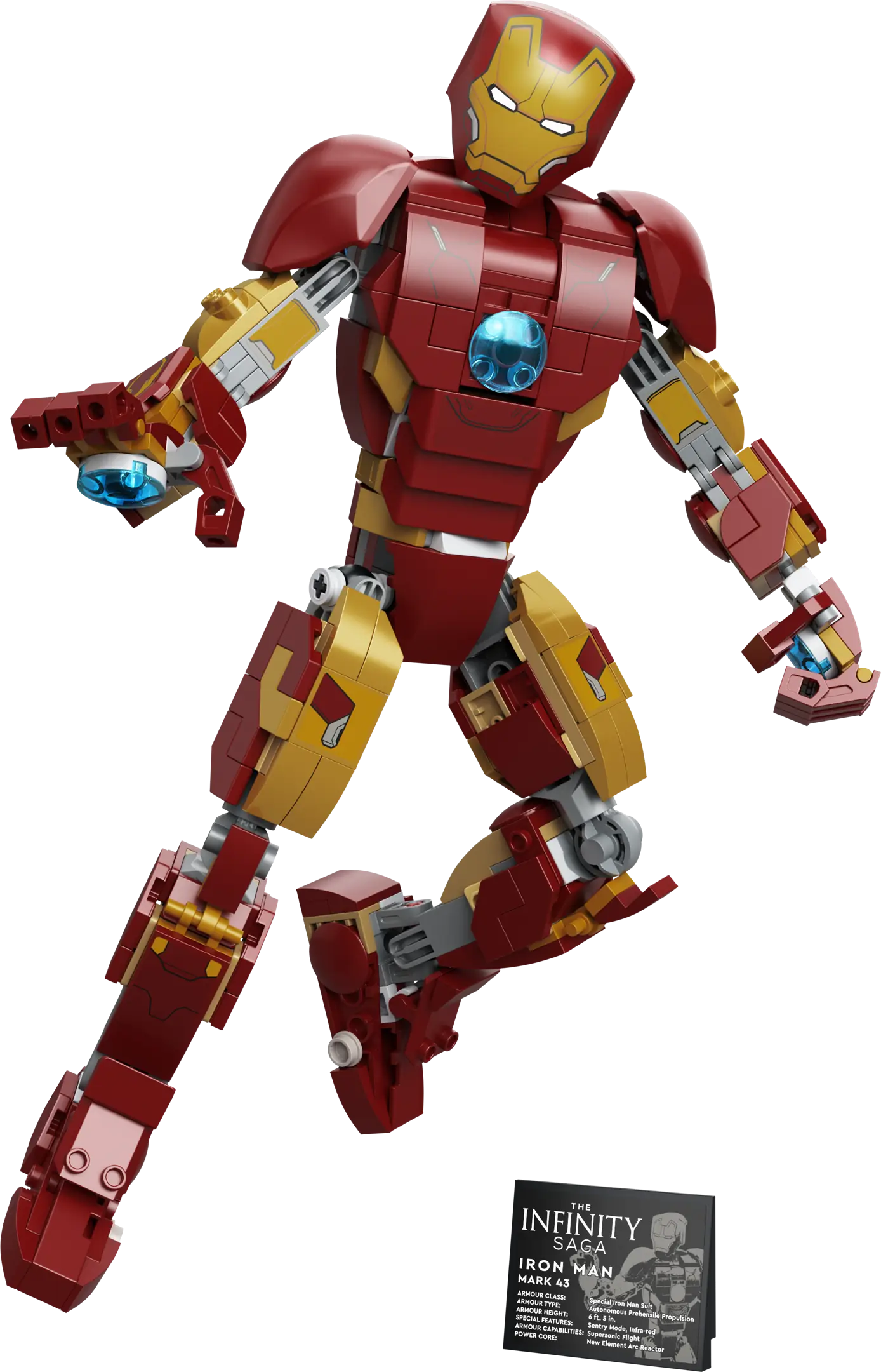 Lego iron 2024 man suit collection
