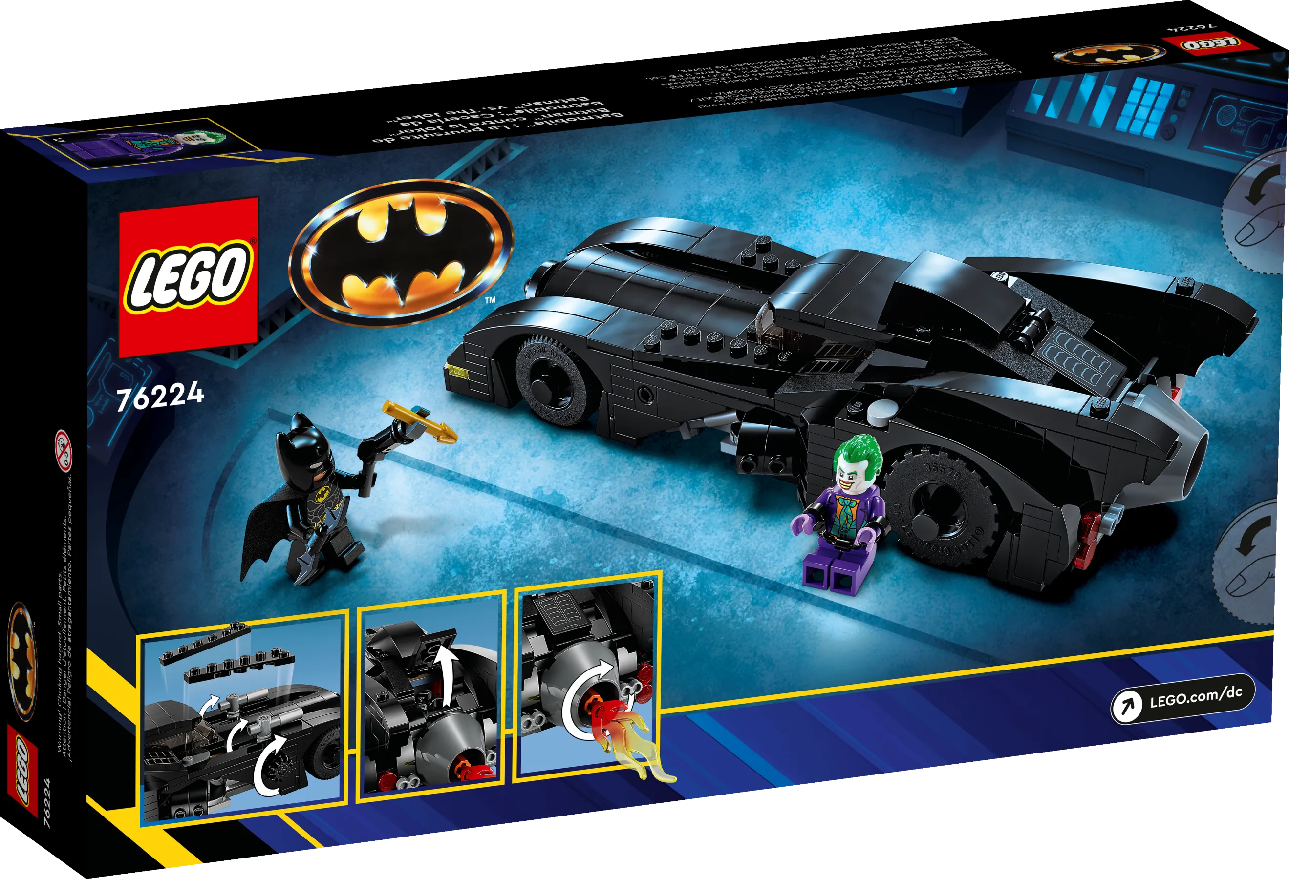 LEGO® Dc Super Heroes 76264 La poursuite du Joker™ en Batmobile™ - Lego