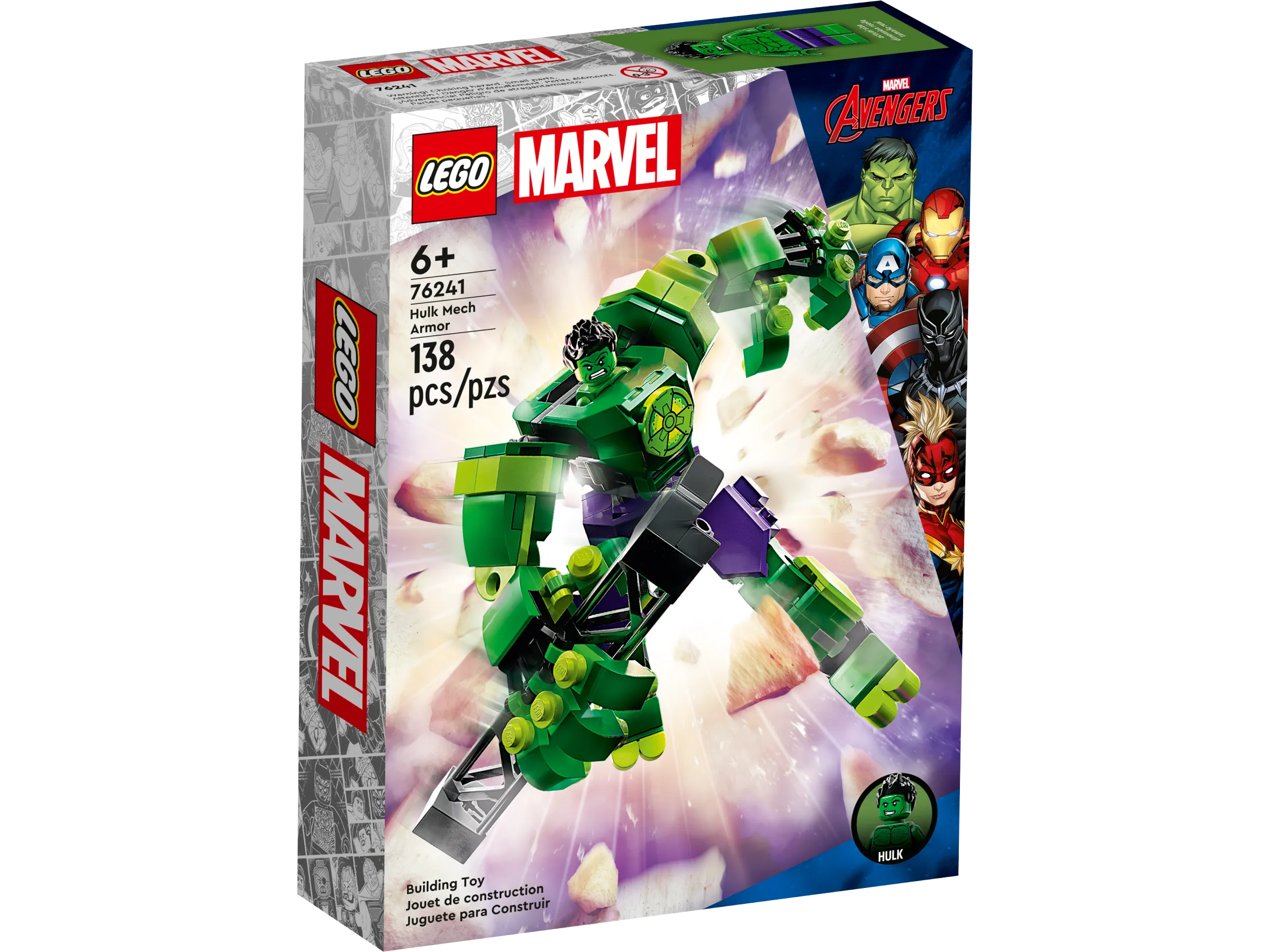 LEGO Hulk - Smile/Angry