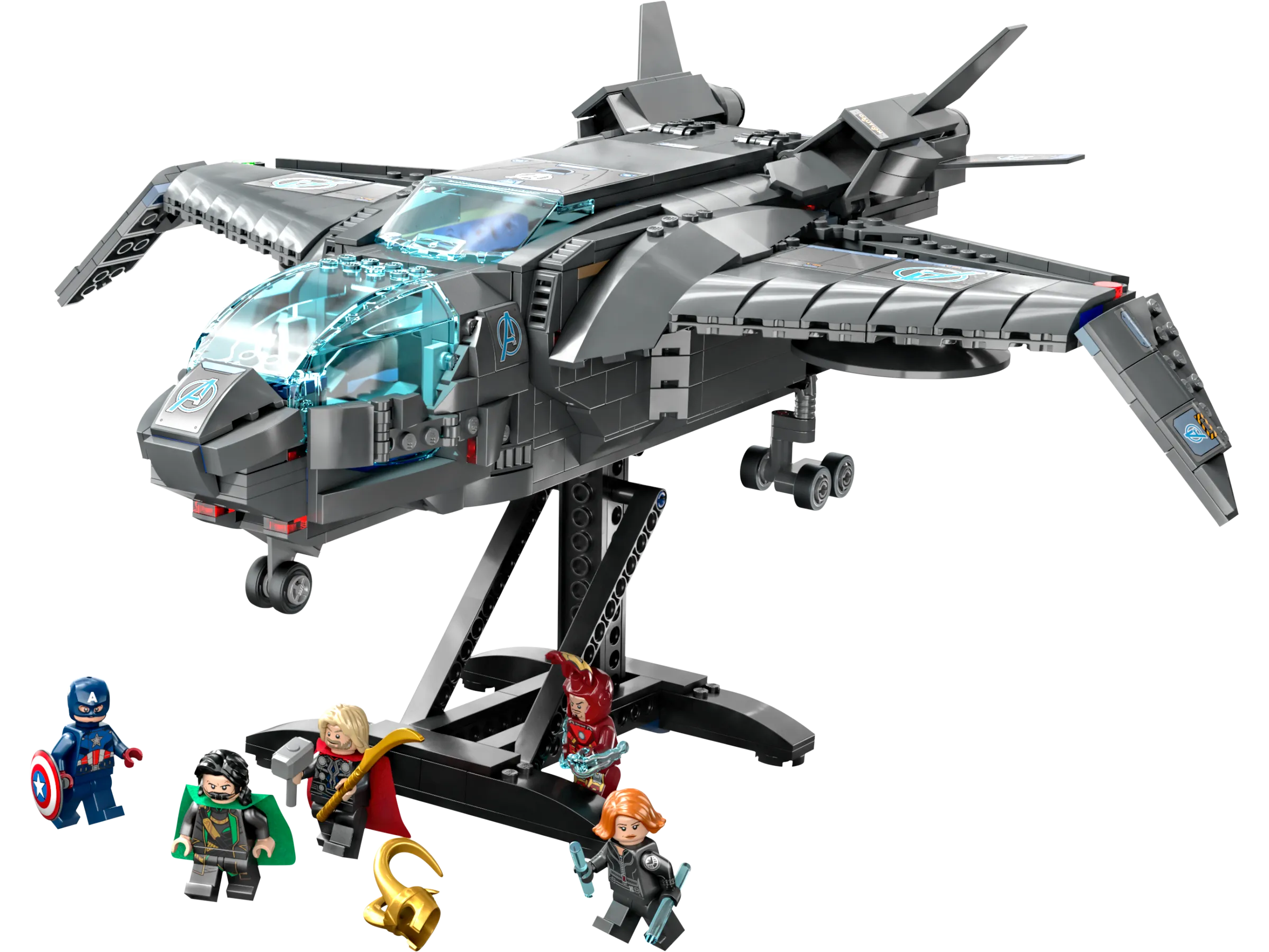 LEGO Marvel The Hoopty Super Hero Spaceship Building Toy Set 76232