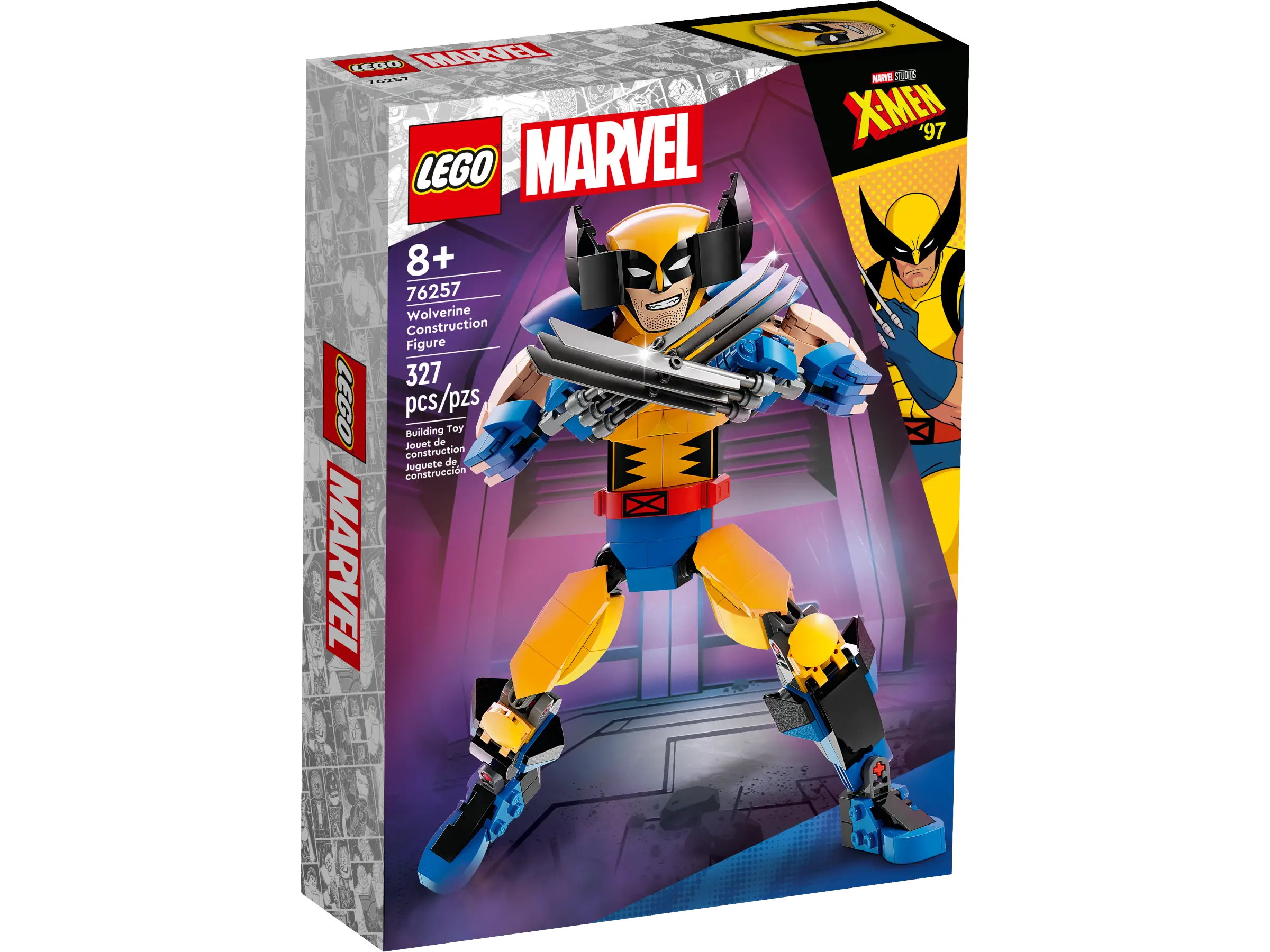LEGO Marvel Wolverine Construction Figure Set 76257 lego-marvel-wolverine-construction-figure-set-76257
