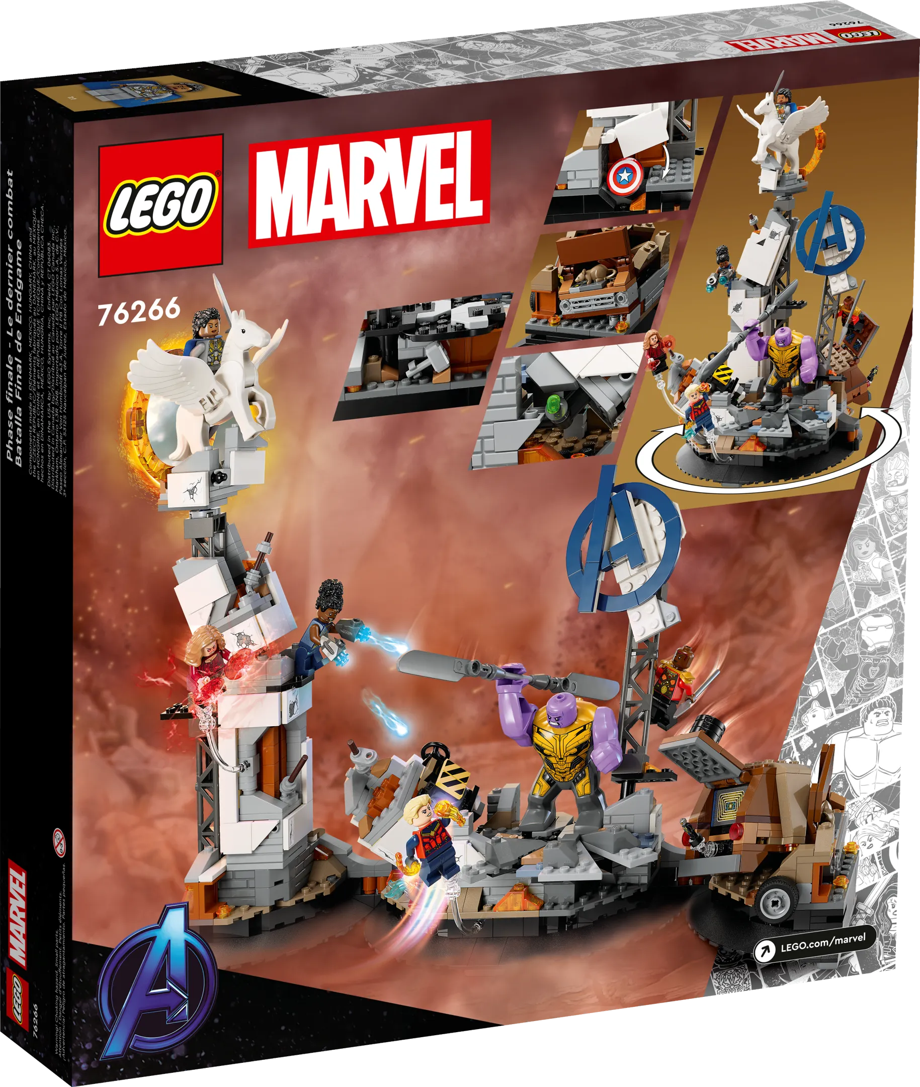 LEGO Marvel Endgame Letztes Kraftemessen Set 76266