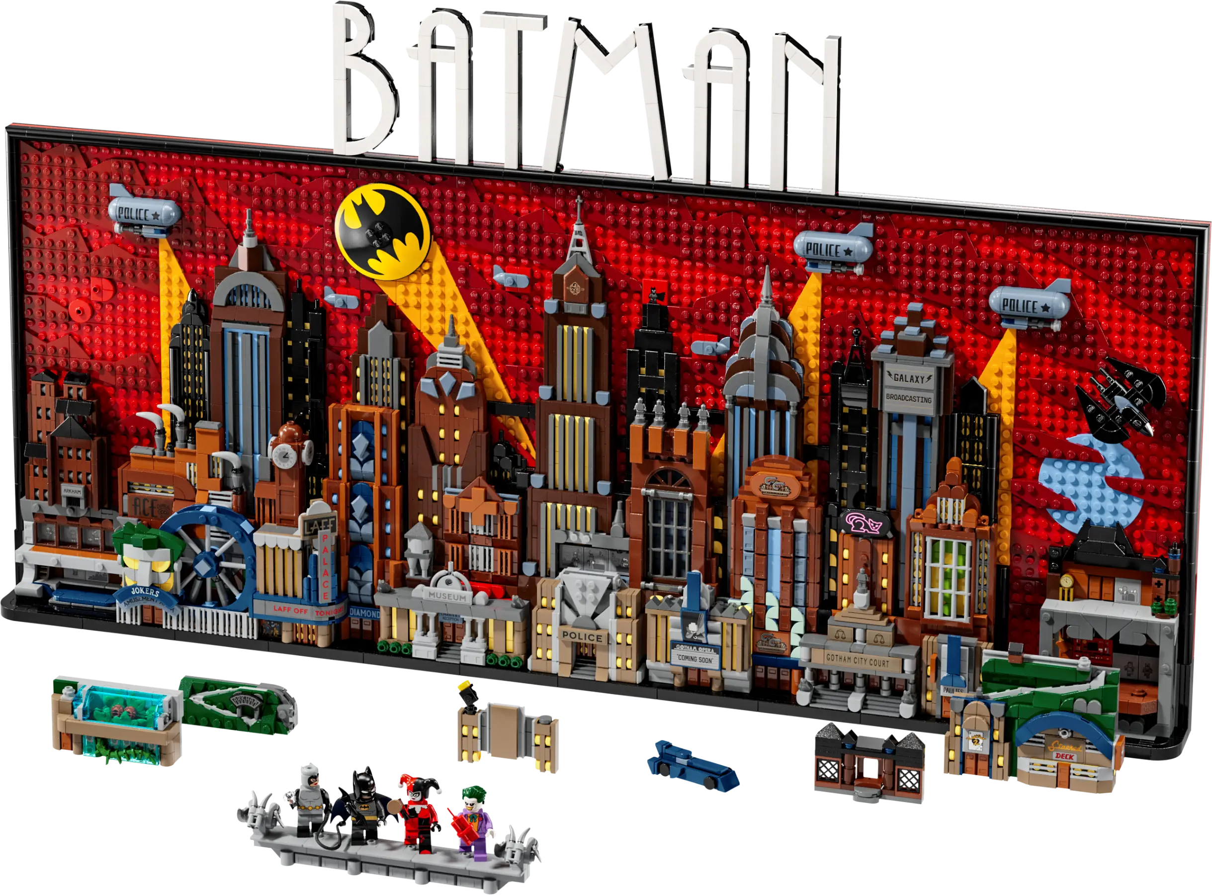 LEGO Art Batman: The Animated Series Gotham City • Set 76271