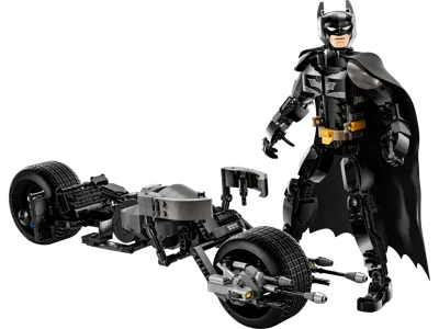 Batman™ Construction Figure and the Bat-Pod Bike