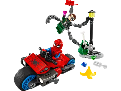 Marvel™ Motorrad-Verfolgungsjagd: Spider-Man vs. Doc Ock
