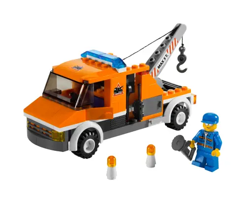 LEGO City Tow Truck Set 7638 SetDB Merlins Bricks