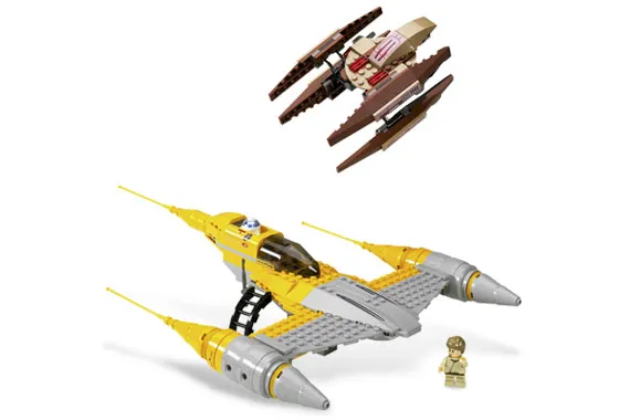 Star Wars™ Naboo N-1 Starfighter und Vulture Droid