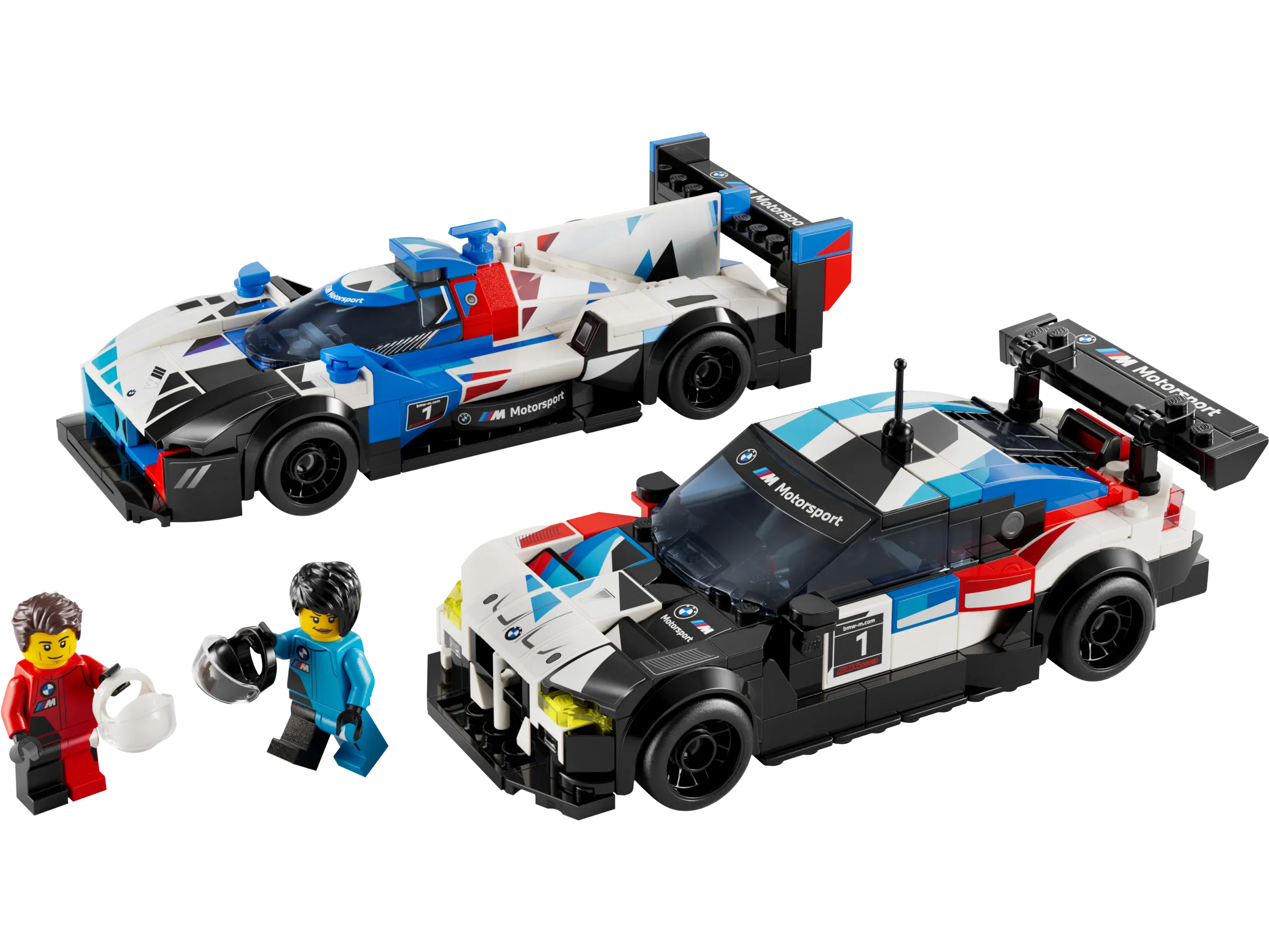 LEGO Speed Champions BMW M4 GT3 & BMW M Hybrid V8 Rennwagen