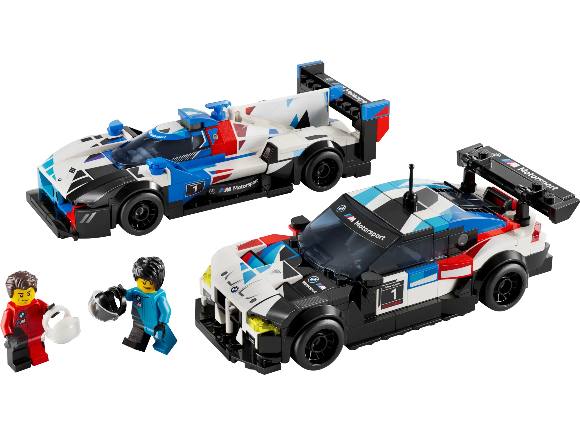 LEGO Speed Champions BMW M4 GT3 & BMW M Hybrid V8 Rennwagen