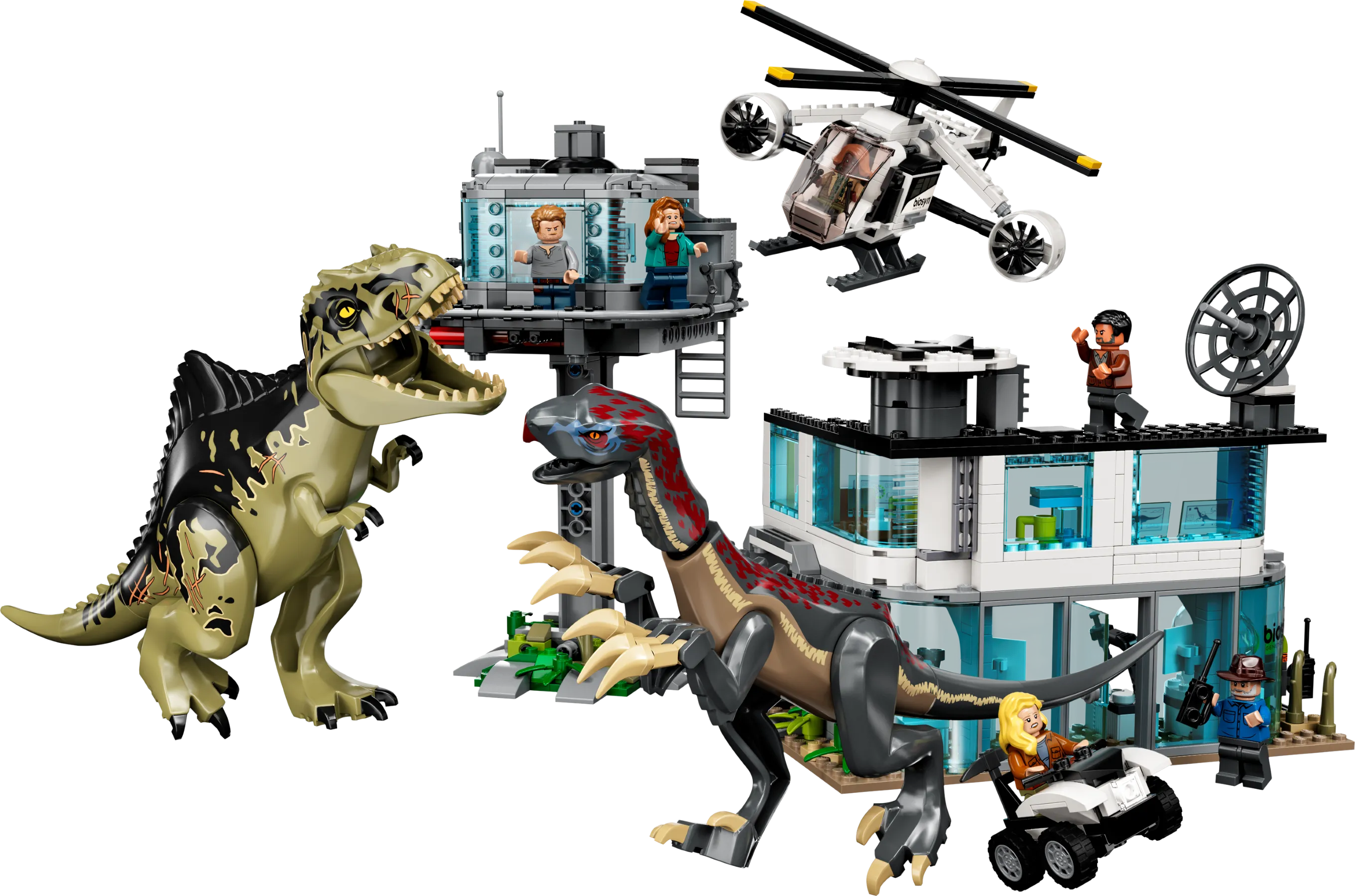 Lego Tyrannosaurus Rex 75938 Dark Bluish Gray Jurassic World Dinosaur  Authentic