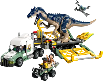 Jurassic World™ Dinosaur Missions: Allosaurus Transport Truck