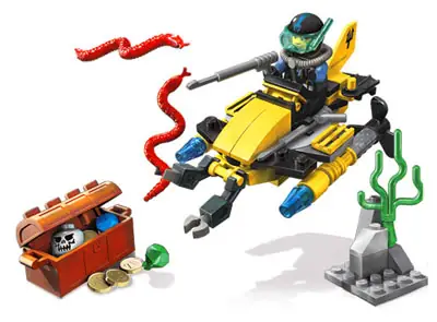 LEGO Aqua Raiders Deep Sea Treasure Hunter Set 7770