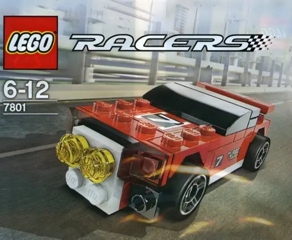 LEGO Racers Rally Racer polybag • Set 7801 • SetDB