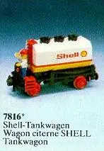 LEGO Trains Shell Tanker Wagon • Set 7816 • SetDB