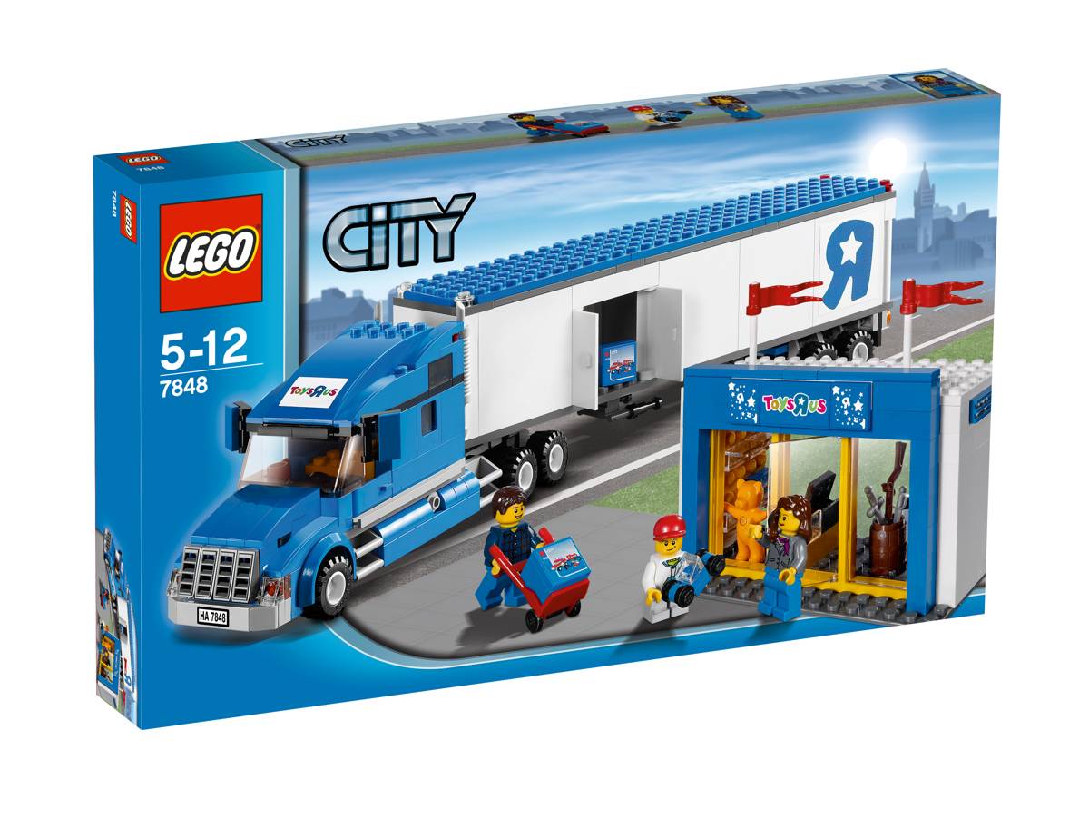 LEGO City Toys R Us Lastwagen Set 7848 SetDB LEGO City Toys R Us Lastwagen Set 7848 SetDB