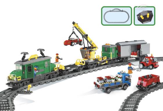 LEGO Trains Großes Güterzug Set • Set 7898 • SetDB