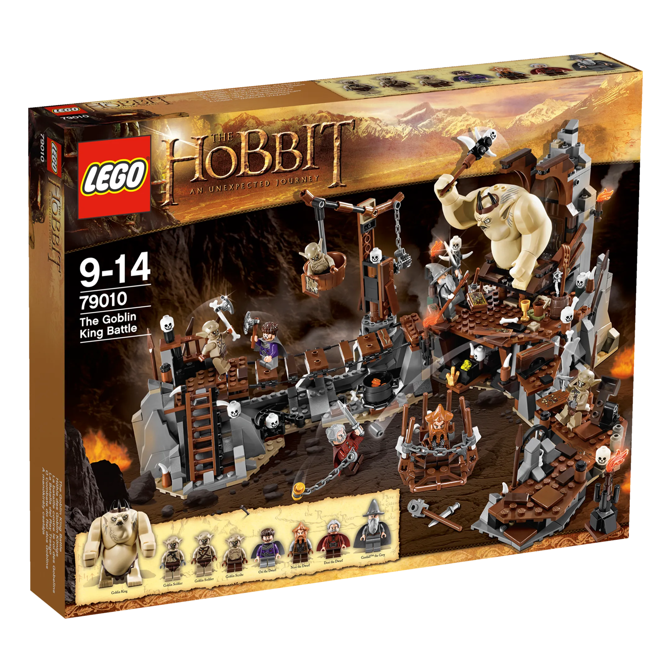 LEGO The Lord of the Rings Höhle des Goblin Königs