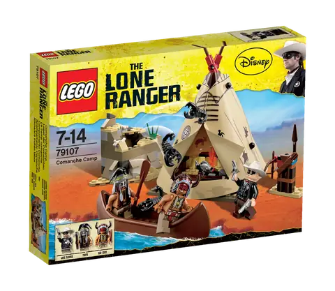 LEGO The Lone Ranger Red Knee • Minifig tlr003 • SetDB