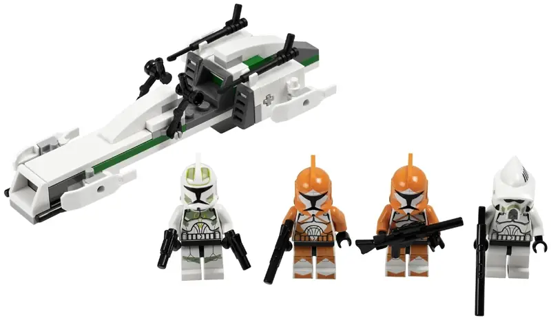 LEGO Star Wars Clone Trooper Battle Pack Set 7913 SetDB