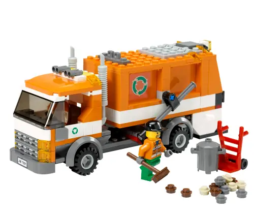 LEGO City Garbage Truck Set 7991 SetDB Merlins Bricks
