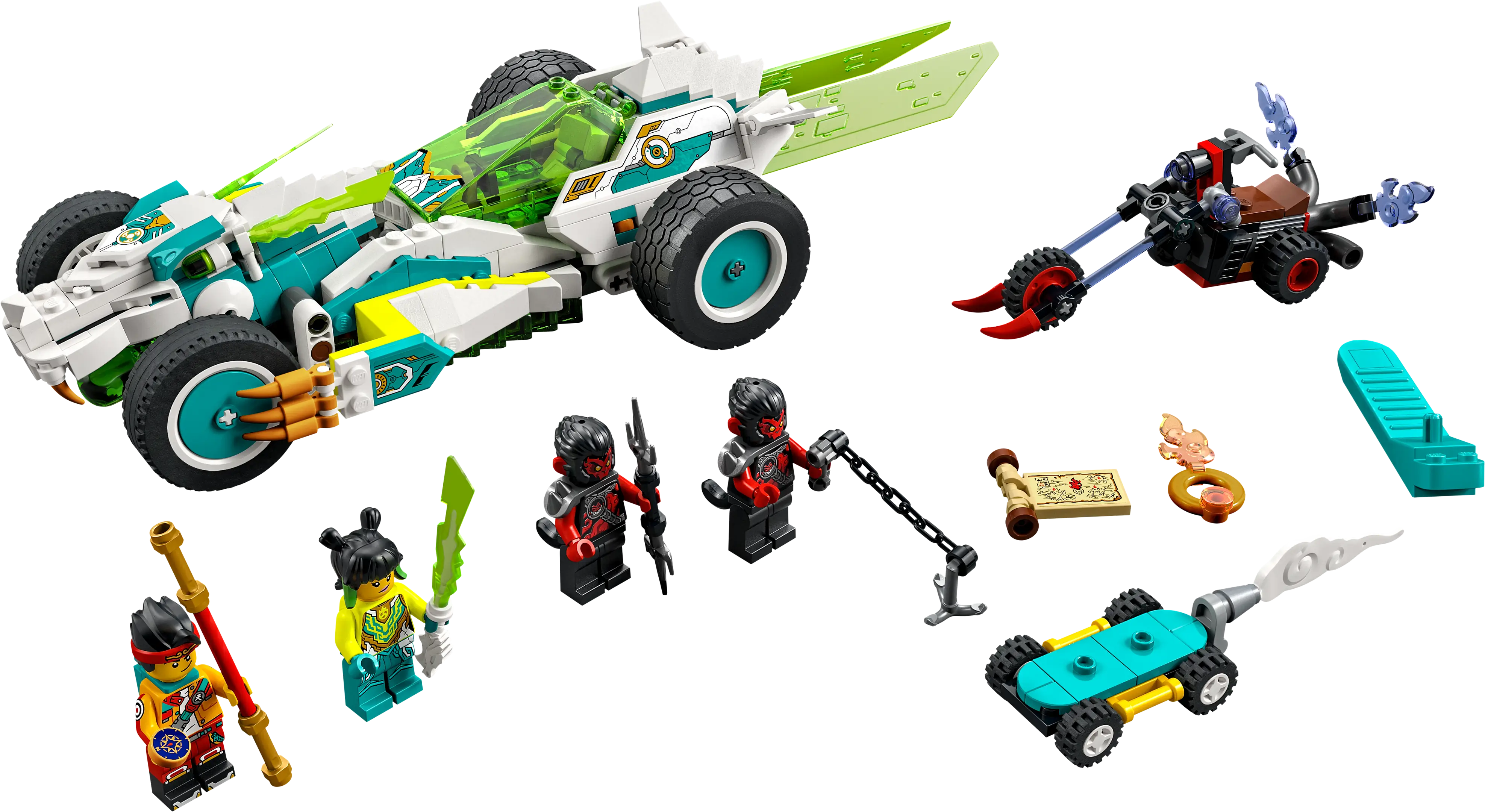 LEGO Monkie Kid Mei s Dragon Car Set 80031 SetDB