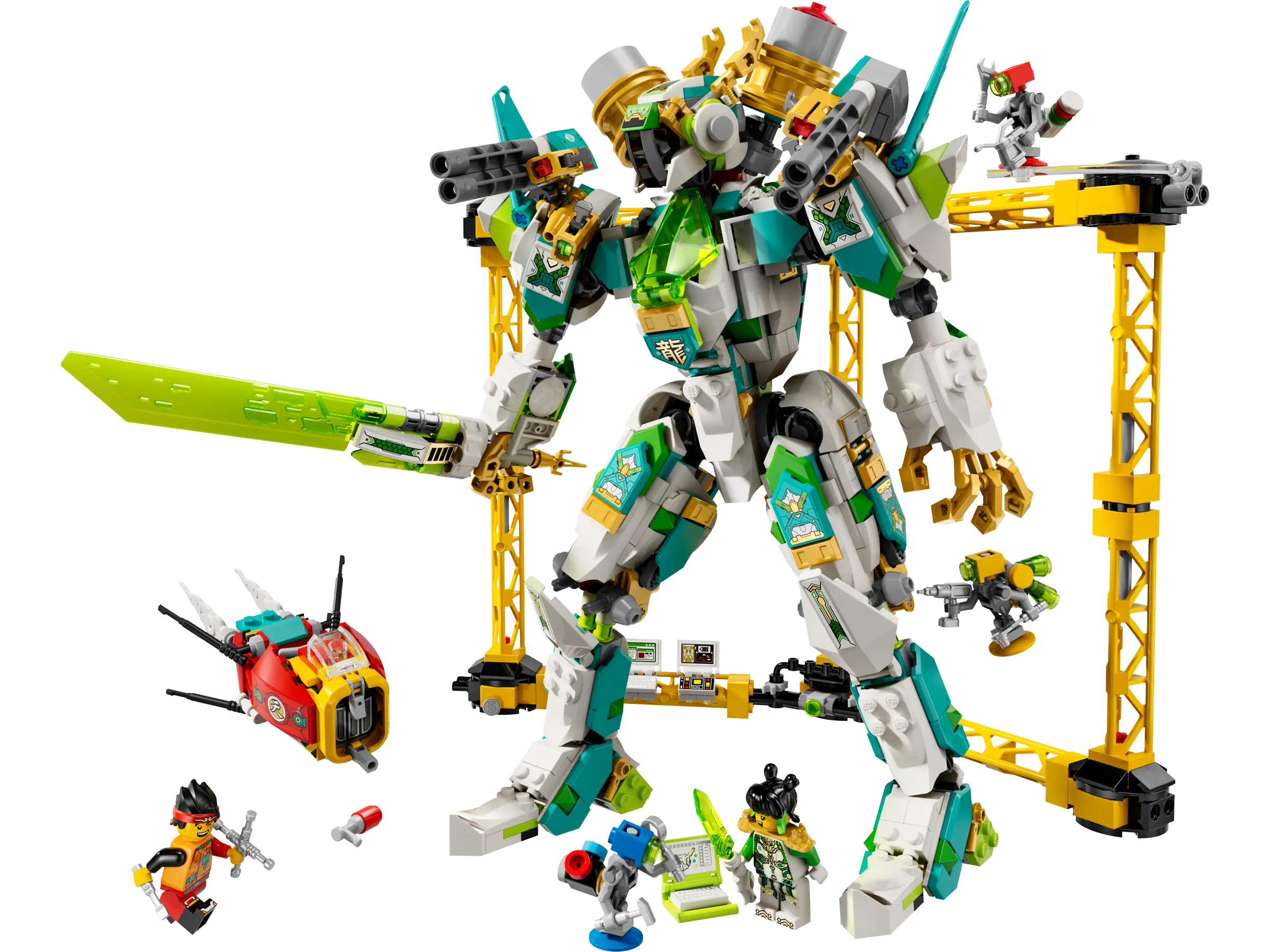 LEGO Monkie Kid Mei's Dragon Mech • Set 80053 • SetDB