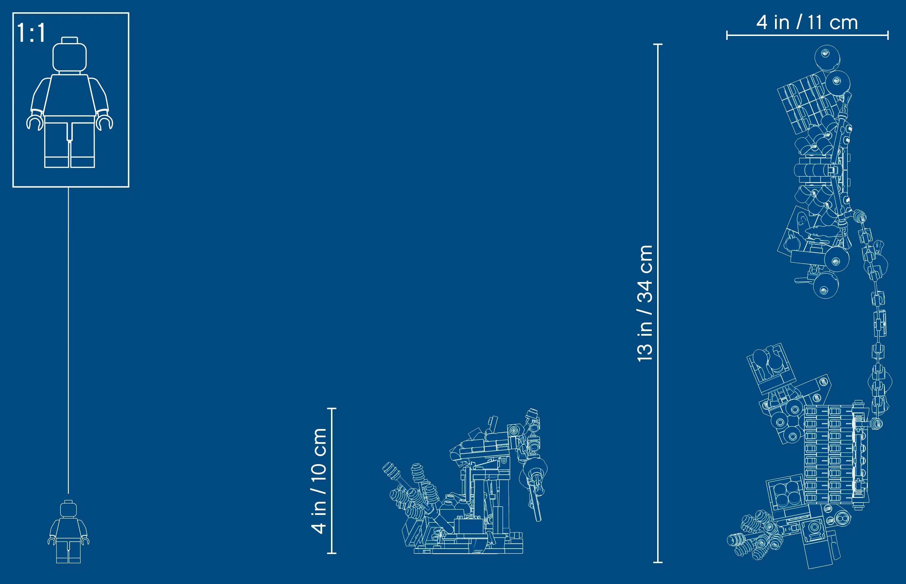 Review 80105 Lego 80105 Bricklink LEGO Holiday Tempelmarkt Zum - Main Image