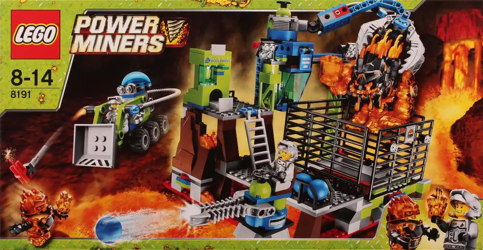 Lego power miners store monster