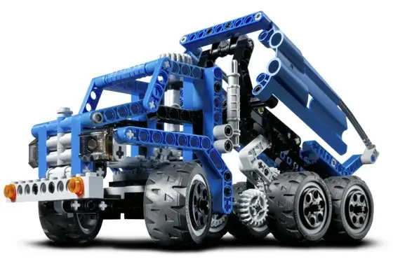 Blue lego discount technic truck