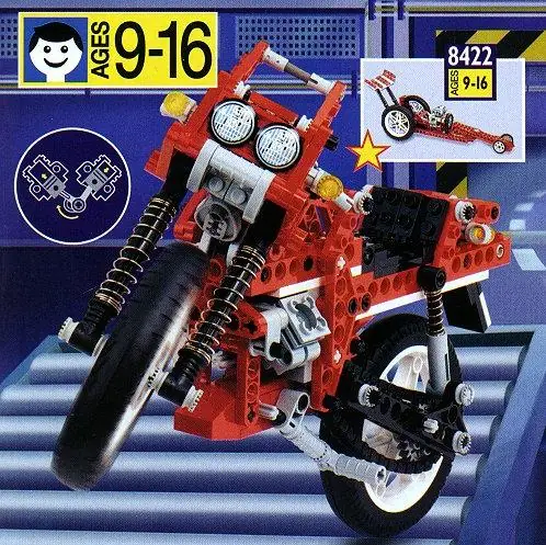 LEGO Technic Circuit Shock Racer • Set 8422 • SetDB