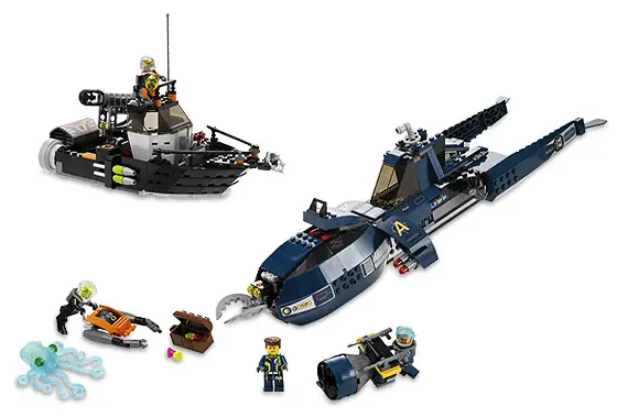 LEGO Agents Mission 7 Deep Sea Quest Set 8636 SetDB