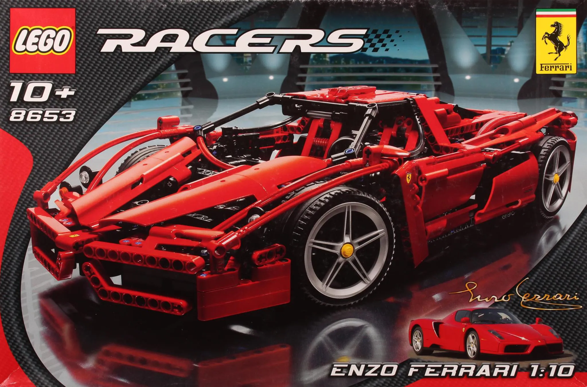 LEGO Enzo Ferrari • Set 8653 • SetDB • Merlins Steine LEGO Enzo Ferrari • Set 8653 • SetDB • Merlins Steine