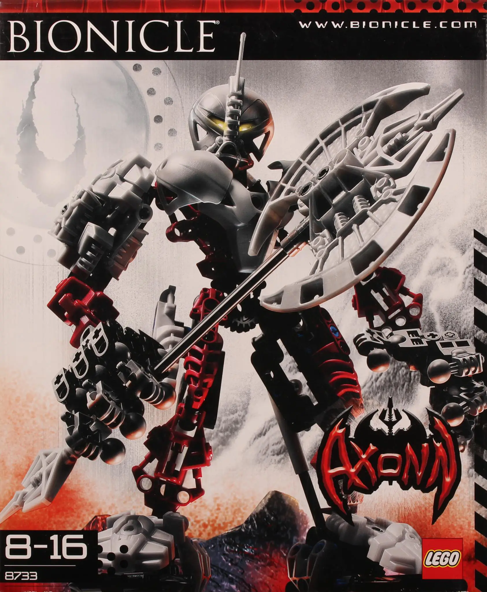 LEGO BIONICLE Axonn • Set 8733 • SetDB • Merlins Steine