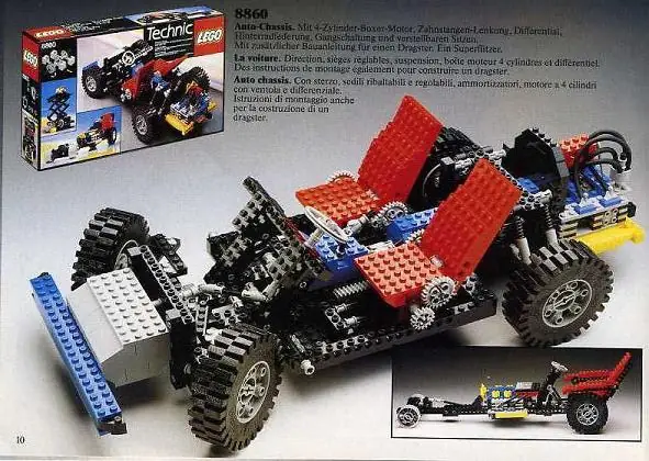 Lego technic car deals 8860