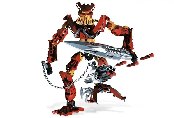 LEGO BIONICLE Toa Jaller • Set 8911 • SetDB • Merlins Steine