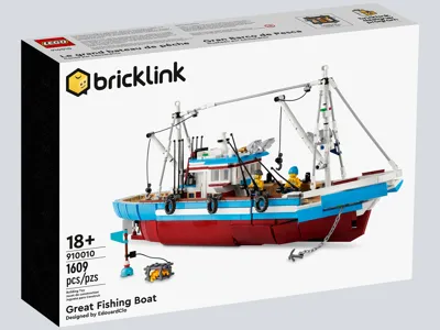 BrickLink Designer Program Great Fishing Boat