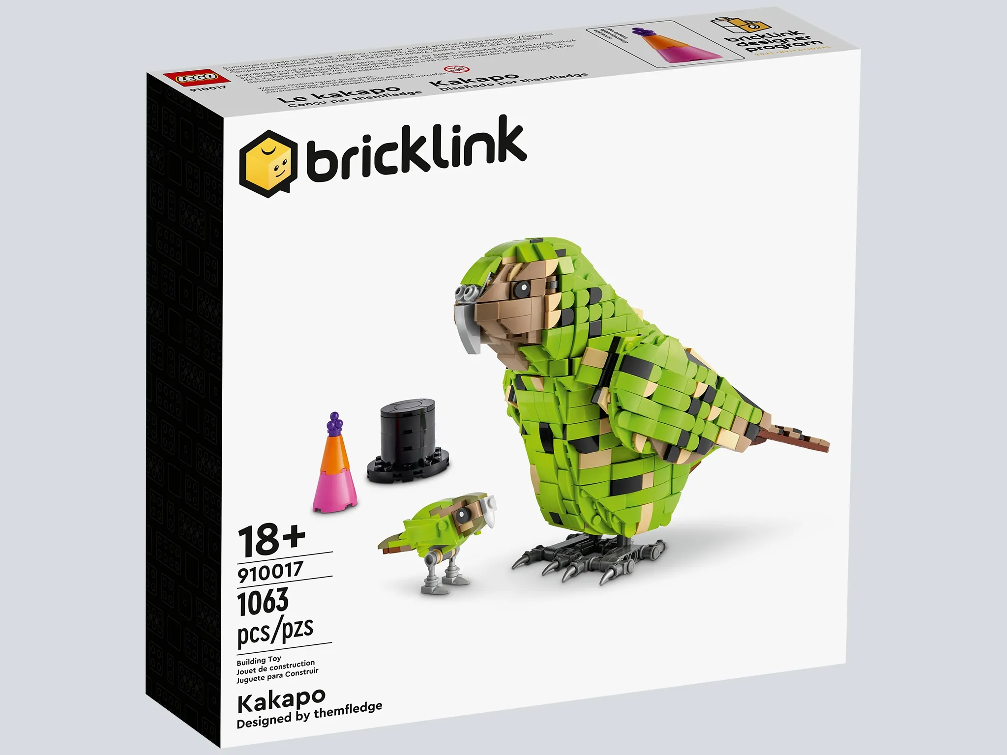 LEGO BrickLink Designer Program Kakapo • Set 910017 • SetDB