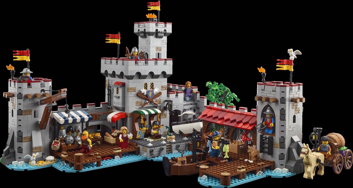 LEGO BDP Sonstiges Markt am Meer im Mittelalter • Set 910047