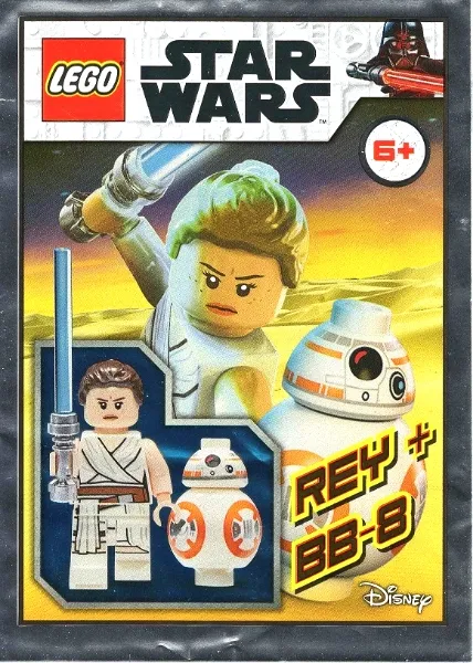 Star Wars™ Rey and BB-8 foil pack