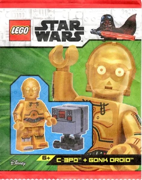 Star Wars™ C-3PO and Gonk Droid paper bag