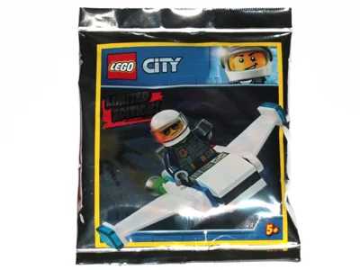 City Police Officer and Jet foil pack