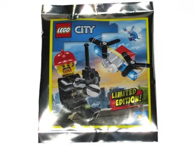 City Fireman with Drone foil pack