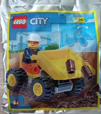 City Worker with Tipper Truck foil pack