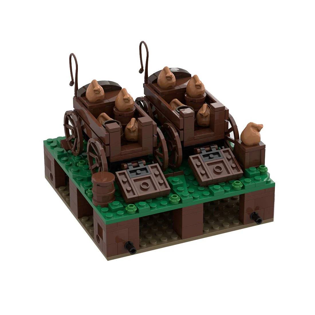 LesDiy Roman Field Camp Transport Carts • Set 3469404