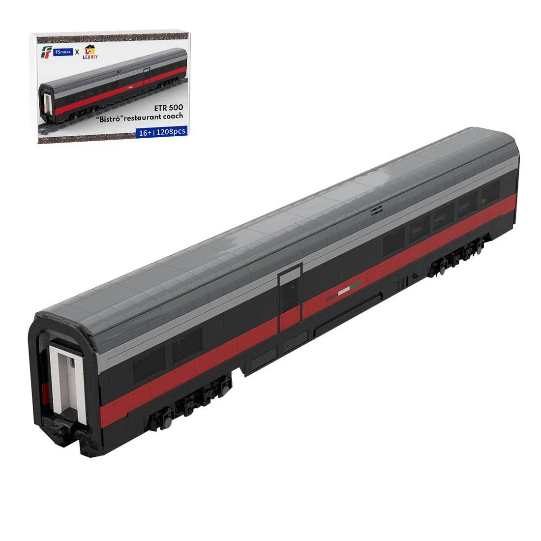 LesDiy Italian FS Class ETR 500 Restaurant Coach