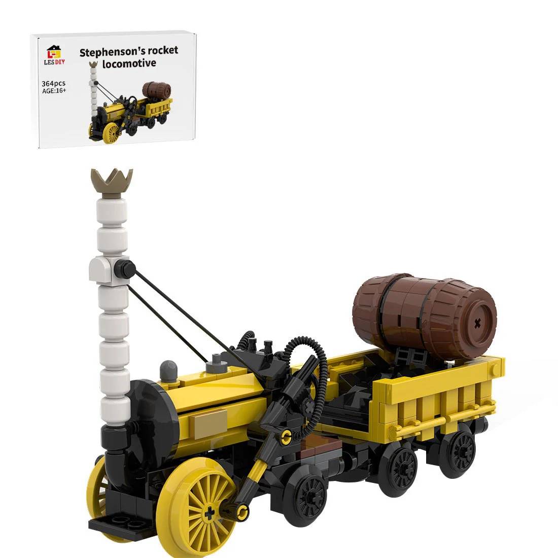 LesDiy Stephenson's Rocket • Set 3606583 • SetDB